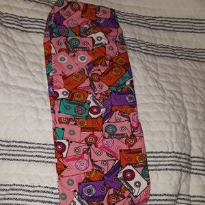 🦄OS Lularoe leggings🦄 Cassette Tapes!!🦄size OS